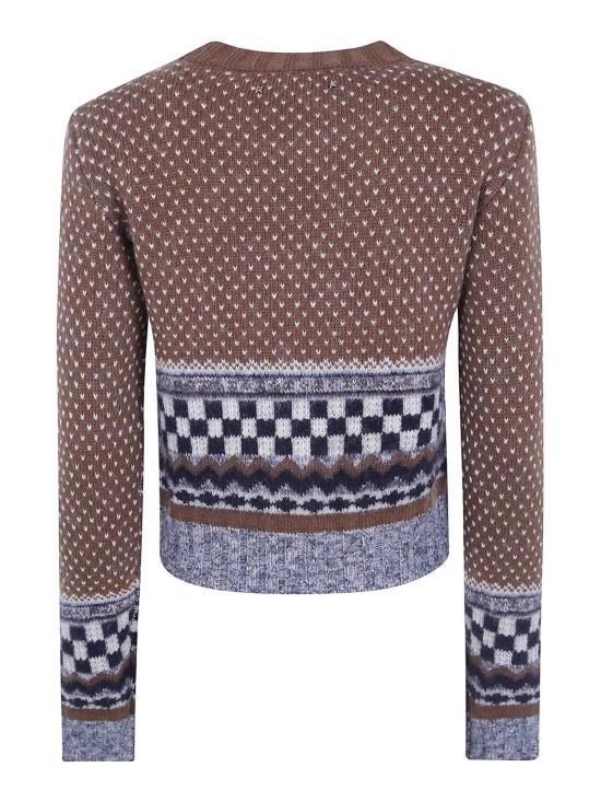 26FW 골든구스 스웨터 GWP01165P0026755571855718 Brown - GOLDEN GOOSE