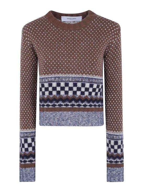 26FW 골든구스 스웨터 GWP01165P0026755571855718 Brown