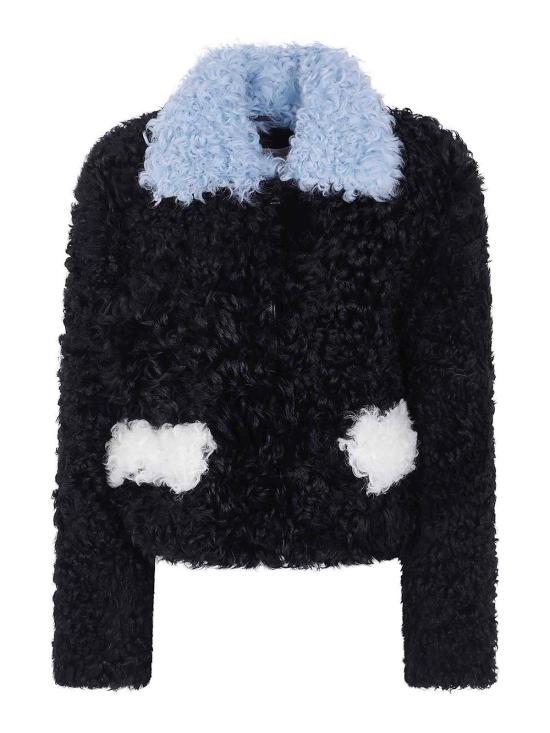 26FW 마르니 무스탕 JKMX0412QULM044RON99 Black