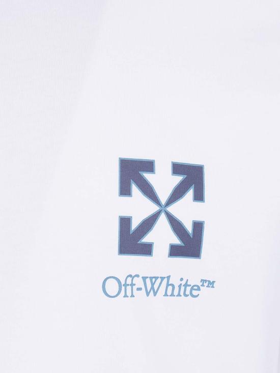 26FW 오프화이트 반팔 티셔츠 44MAA16MF26J00A100WHITE - OFF WHITE