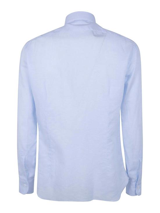 25FW 발바 긴팔 셔츠 BSUBSP0154070U0002 Blue - BARBA