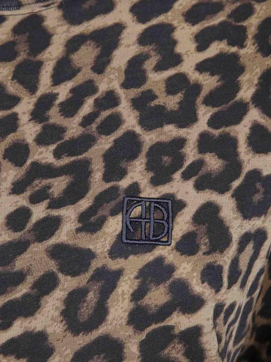 26FW 애니빙 블라우스 A0811154MTL59LEOPARD Brown - ANINE BING