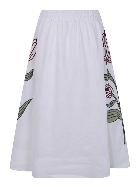 26FW 팜 리오 롱 스커트 356500L0025 White - FARM RIO