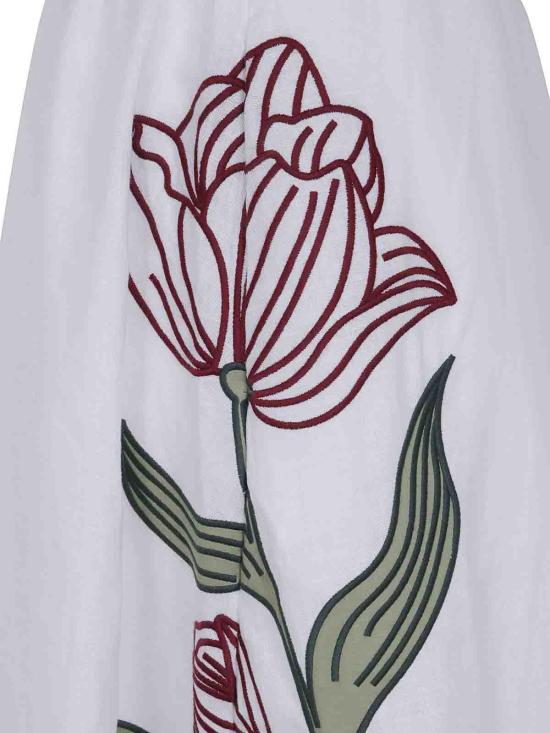 26FW 팜 리오 롱 스커트 356500L0025 White - FARM RIO