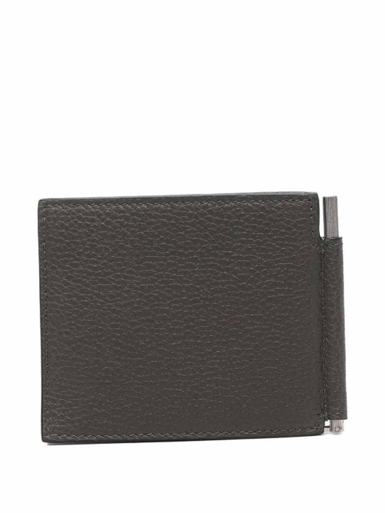 26FW 톰포드 그레인 레더 머니 클립 Y0231LCL158STBG Grey - TOMFORD
