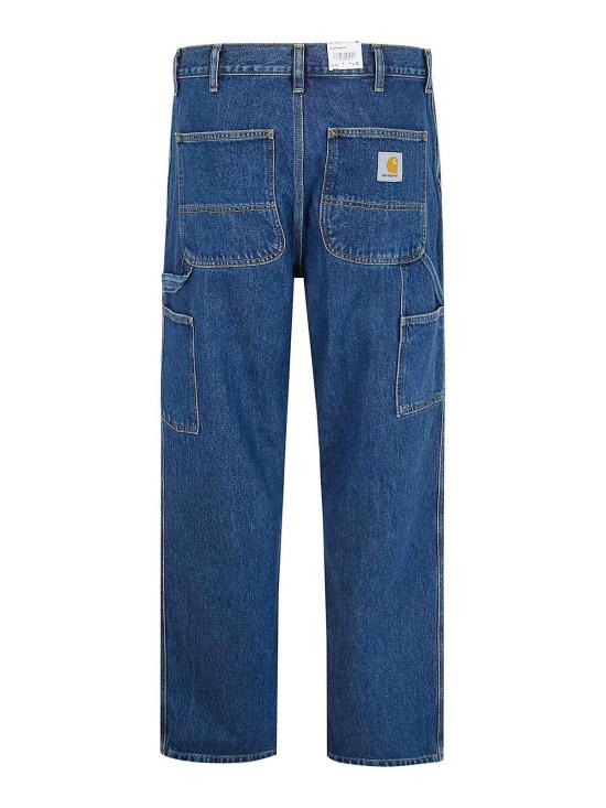 25FW 칼하트 스미스 데님 싱글 니 팬츠 I032024L3201060106 Blue - CARHARTT