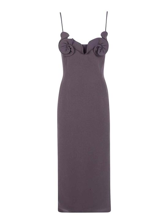 26FW 마그다뷰트림 롱 원피스 133726BROWN