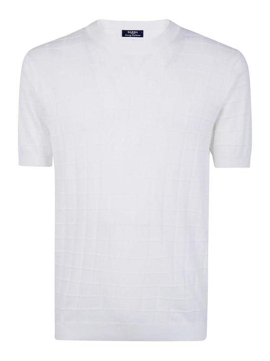 25FW 발바 스웨터 TSHIRTPQ1000 WHITE