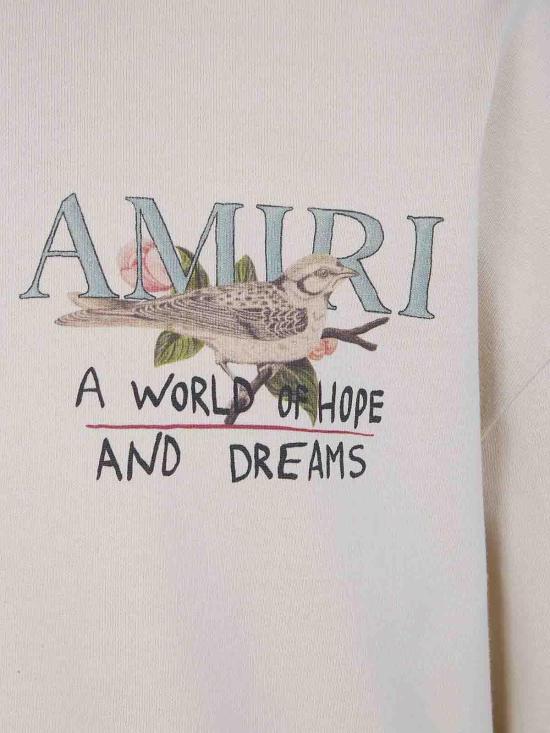 25FW 아미리 반팔 티셔츠 AMTOJR1095ALABASTER White - AMIRI