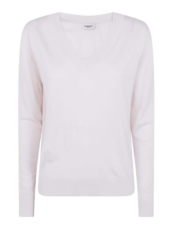 26FW 위켄드막스마라 긴팔 티셔츠 26253661216E15 Nude Neutrals