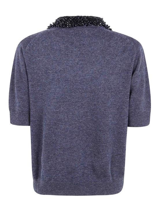 26FW 세미쿠튀르 폴로 티셔츠 Y6WH70Y47 GREY - SEMI-COUTURE