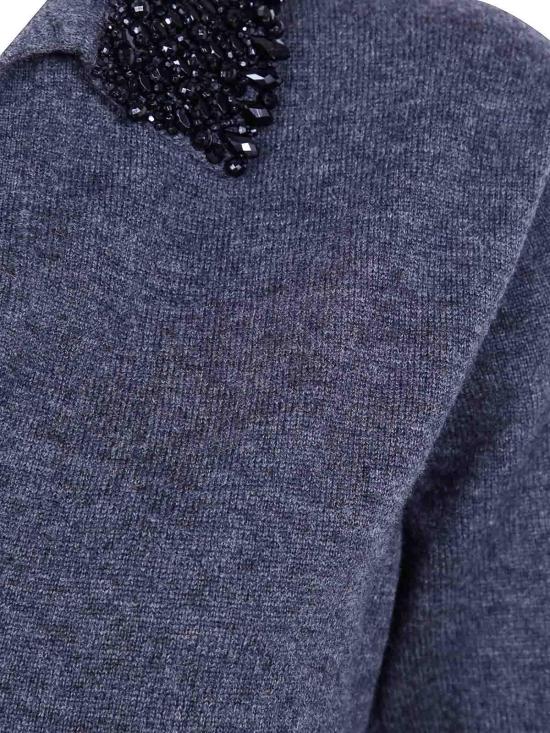 26FW 세미쿠튀르 폴로 티셔츠 Y6WH70Y47 GREY - SEMI-COUTURE