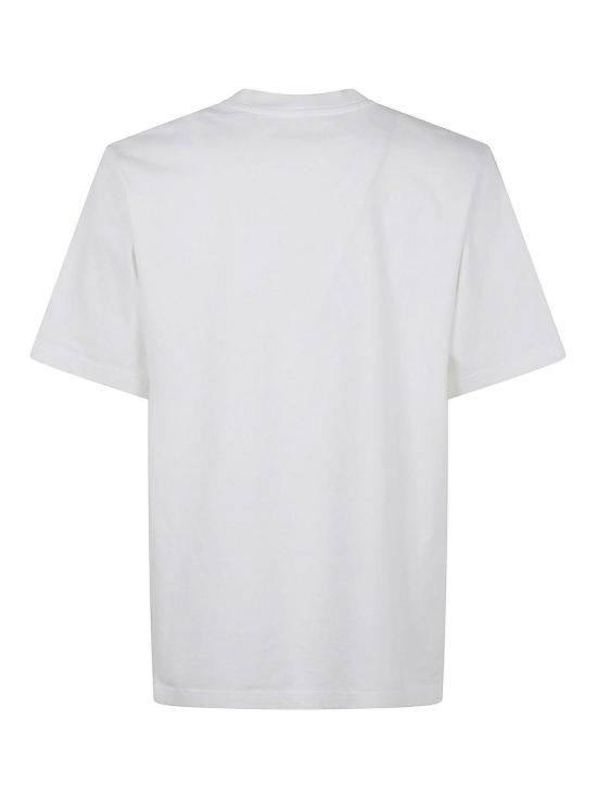 25FW 카사블랑카 반팔 티셔츠 MSP26JTS00115BRIGHT White - CASABLANCA