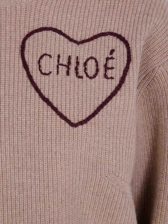 26FW 끌로에 스웨터 CH26AMP41710218 Brown - CHLOE
