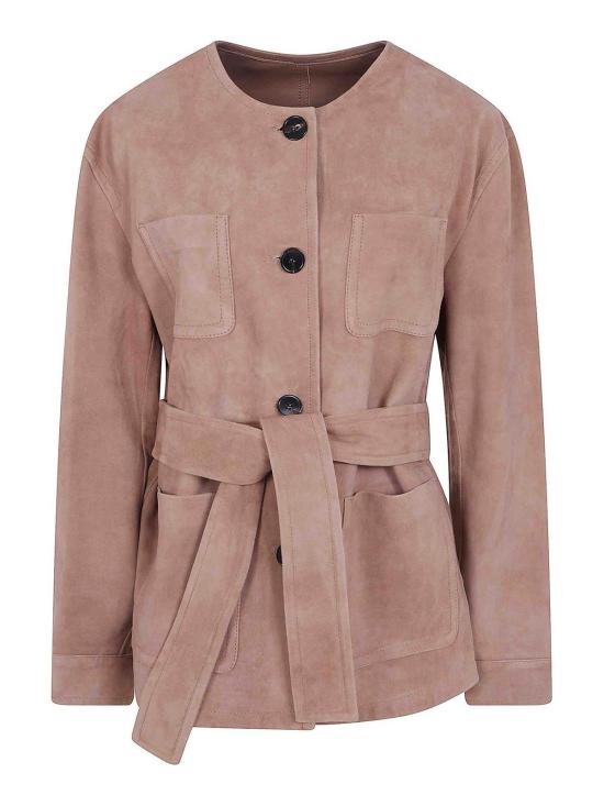 26FW 막스마라 무스탕 26264460216E15 Brown