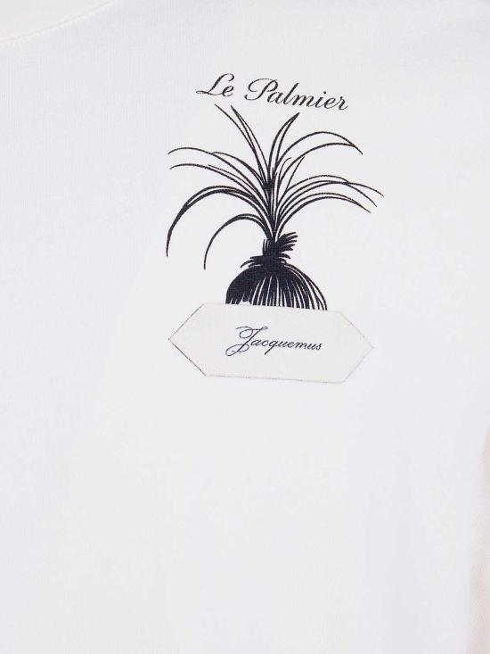26FW 자크뮈스 반팔 티셔츠 26HTSU00354AJ002261PZ WHITE - JACQUEMUS