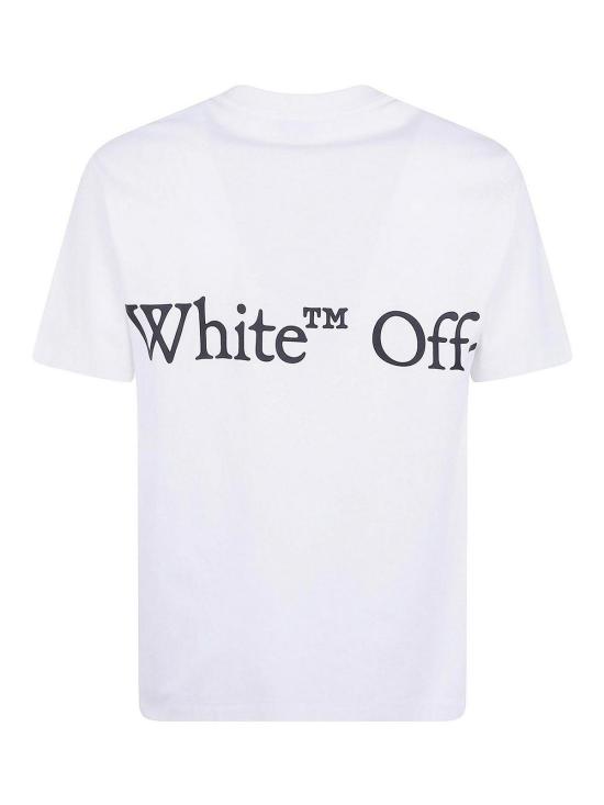 26FW 오프화이트 반팔 티셔츠 44MAA16MF26J00G100WHITE - OFF WHITE