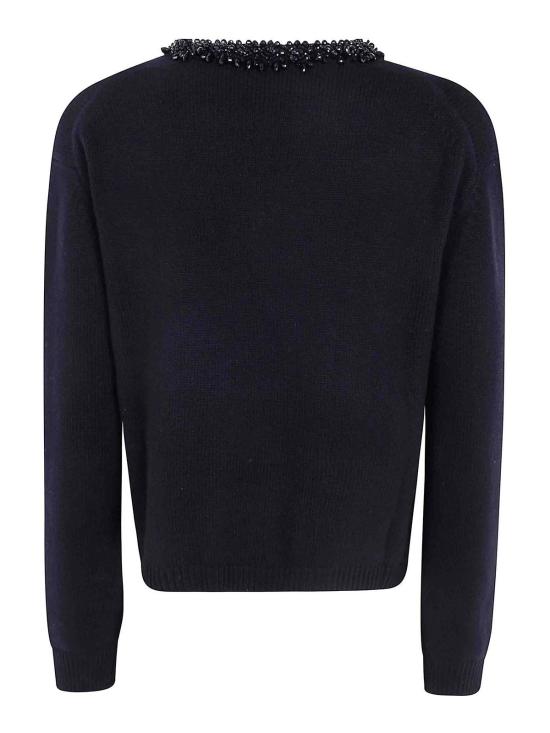 26FW 세미쿠튀르 스웨터 Y6WH71Y69 Black - SEMI-COUTURE