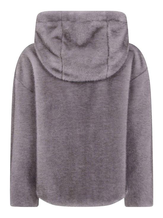 26FW 에르노 멜란지 얼터너티브 밍크 퍼 보머 자켓 GI000318D127392700 Brown - HERNO