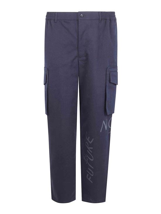 25FW 꼼데가르송 스트레이트 팬츠 FQP503NAVY Blue
