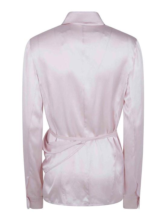 25FW 앤 드뮐미스터 블라우스 B0013790FA134305 Pink - ANN DEMEULEMEESTER