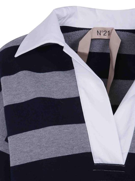 26FW 누메로벤투노 폴로 티셔츠 E0214097R861 GREY - N°21
