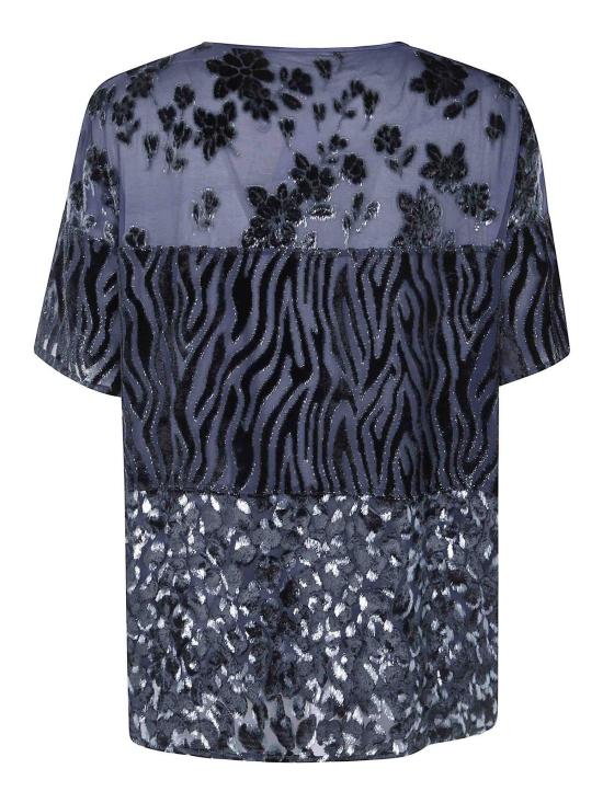 26FW 피에르루이마샤 반팔 티셔츠 PATCHWORK12971GREY - PIERRE LOUIS MASCIA
