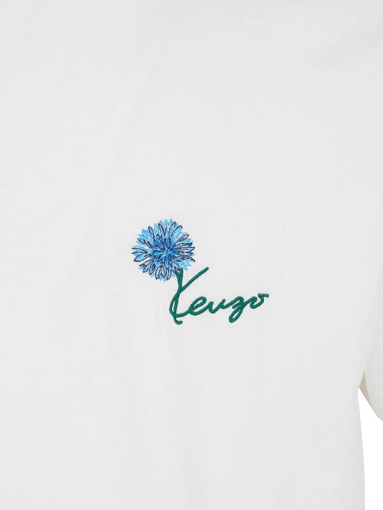 26FW 겐조 반팔 티셔츠 FG65TS1624SG02 WHITE - KENZO