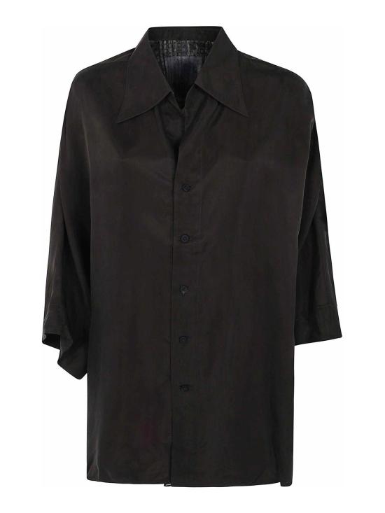 26FW 지기 첸 블라우스 0W262070253 Green
