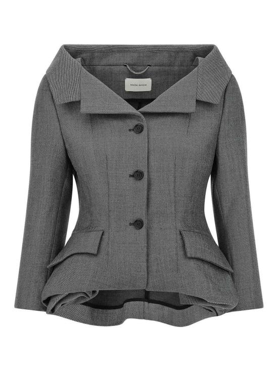 26FW 마그다뷰트림 수트 자켓 101726GREY