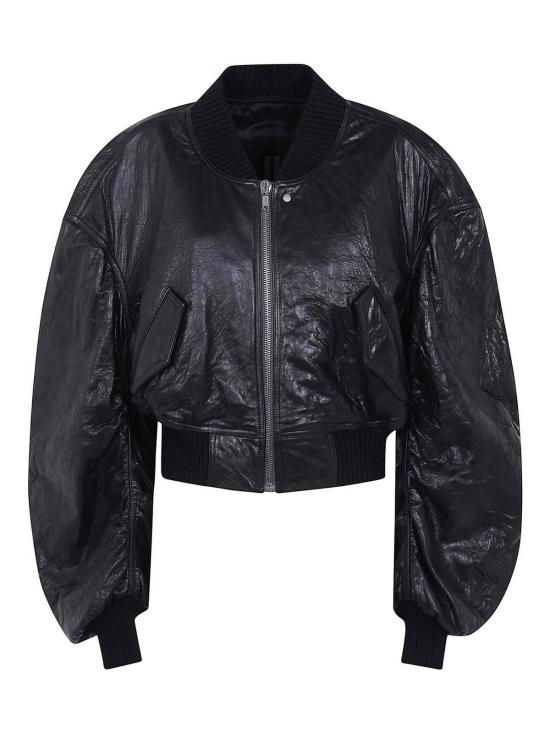 26FW 릭 오웬스 세키아 크롭드 플라이트 보머 자켓 RP02F5702LBE09 BLACK