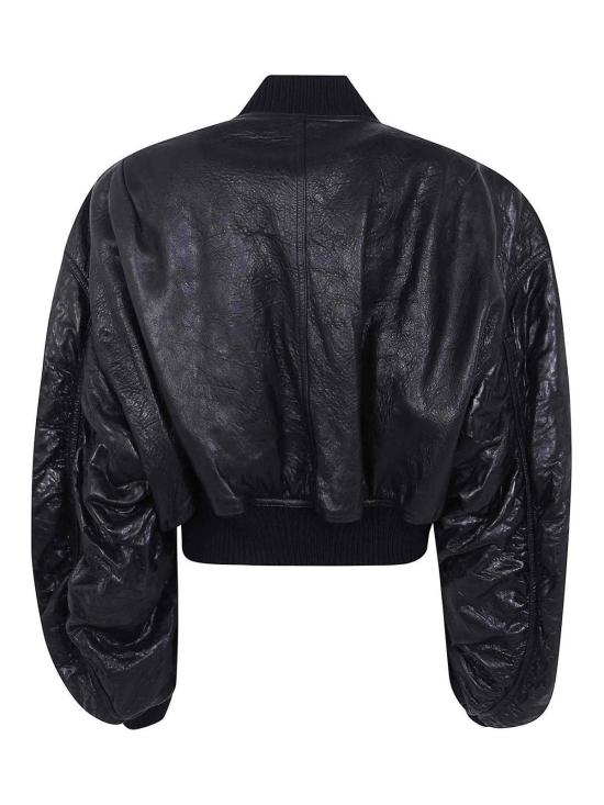 26FW 릭 오웬스 세키아 크롭드 플라이트 보머 자켓 RP02F5702LBE09 BLACK - RICK OWENS