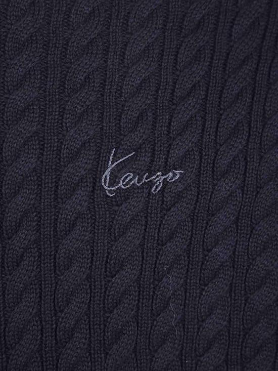26FW 겐조 스웨터 FG65PU8123LK99J Black - KENZO