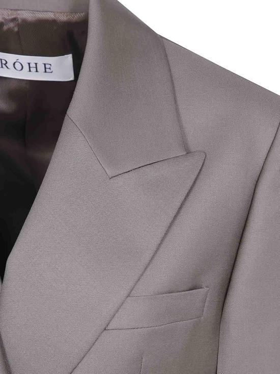 26FW 로에 수트 자켓 42011196252417 BROWN - ROHE