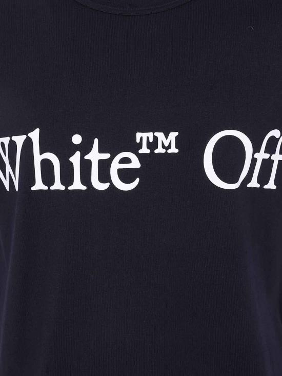 26FW 오프화이트 반팔 티셔츠 44MAA16MF26J00G001BLACK - OFF WHITE