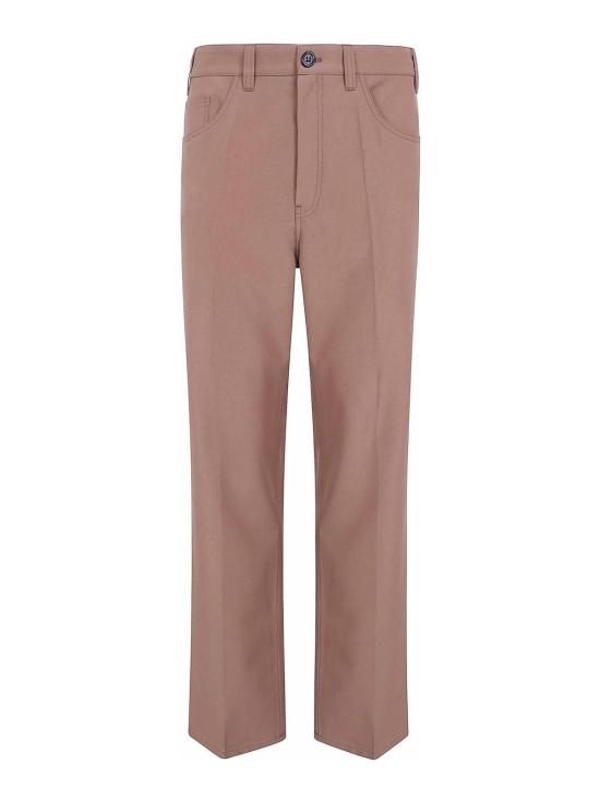 26FW 마르니 스트레이트 팬츠 PUMU0354A0UTWA5500M50 Brown