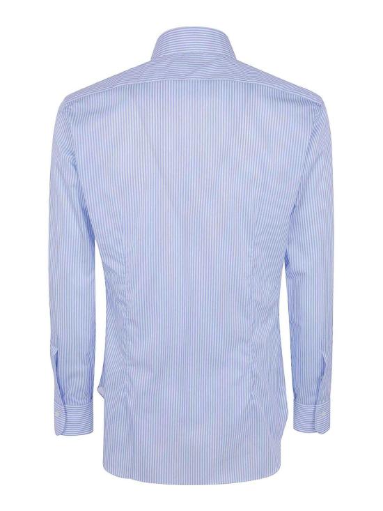 26FW 발바 긴팔 셔츠 I1U13P0157005U03BLUE - BARBA