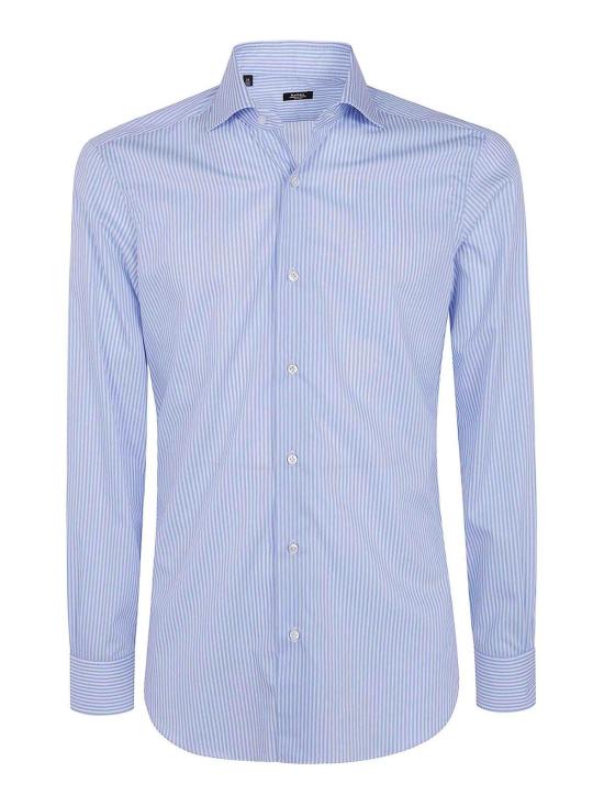 26FW 발바 긴팔 셔츠 I1U13P0157005U03BLUE