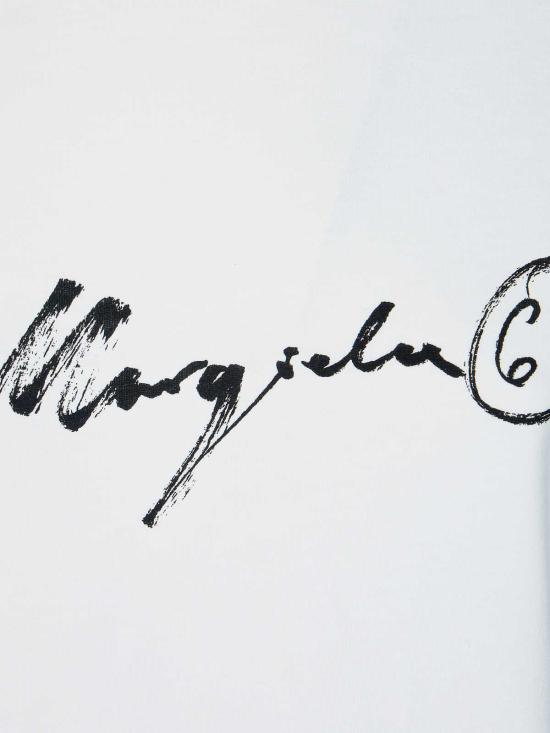 26FW MM6 메종마르지엘라 반팔 티셔츠 S52GC0368M20258101 WHITE - MM6 MAISON MARGIELA