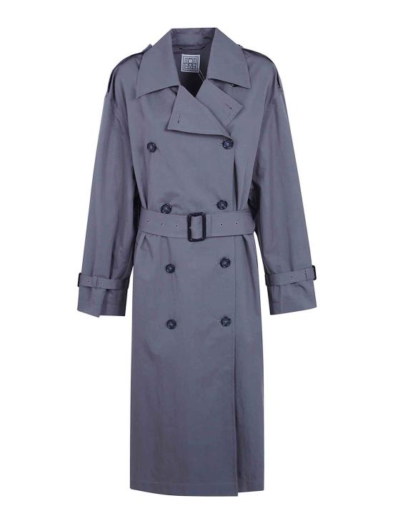 26FW 토템 크리스프 서머 트렌치 코트 252WRO0197FB0410079 Grey
