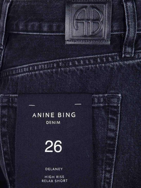 25FW 애니빙 숏팬츠 A0512435VTG3VINTAGE Black - ANINE BING
