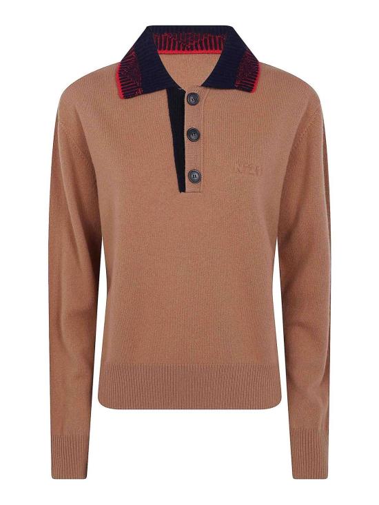 26FW 누메로벤투노 폴로 티셔츠 A03590041374 BROWN