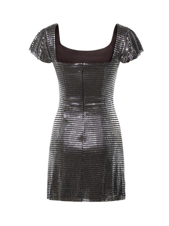 26FW 셀프 포트레이트 숏 원피스 AW26165S GR GREY - SELF PORTRAIT