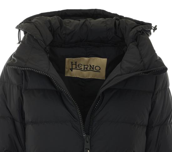 26FW 에르노 나일론 샤모니 A-셰이프 PI0660D 12004Z9389 BLACK - HERNO