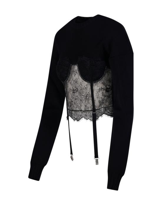 26SS 쥬세페 디 모라비토 스웨터 06PSKNT389 16404 99 BLACK - GIUSEPPE DI MORABITO