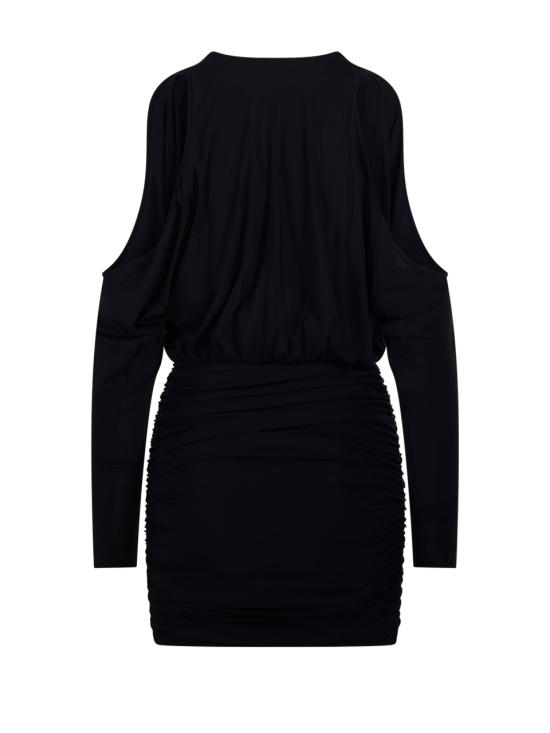 26SS 아마주인 숏 원피스 12OLIUDB DEEP BLACK - AMAZUIN