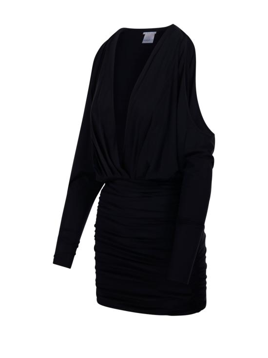 26SS 아마주인 숏 원피스 12OLIUDB DEEP BLACK - AMAZUIN