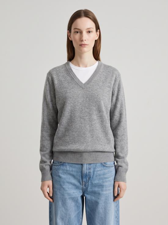 26FW 더로우 스웨터 R000627 GREY