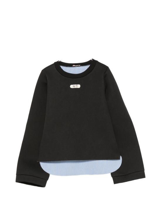 26FW [키즈] 누메로벤투노 캐시미어 니트 N210F1N0516 0N900 Nero