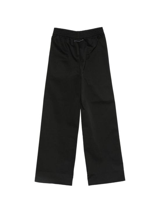 26FW [키즈] MM6 메종마르지엘라 스트레이트 팬츠 M61100MM08H M6900 Nero - MM6 MAISON MARGIELA